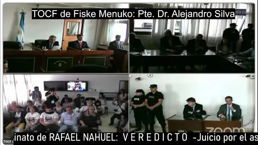 JUICIO POR EL ASESINATO DE RAFAEL NAHUEL