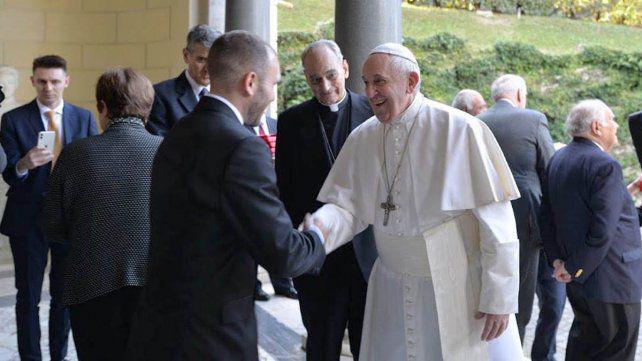 el-papa-francisco-saluda-al-ministro-economia-martin-guzman
